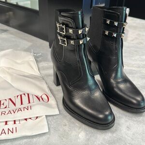 Valentino rockstud boots